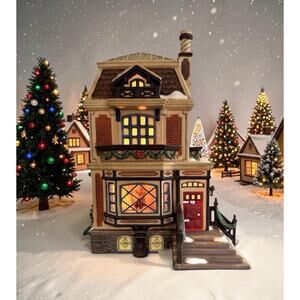 VTG Dept 56 Fred Holiwell’s House Christmas Carol 3D Peek Inside Dickens Village